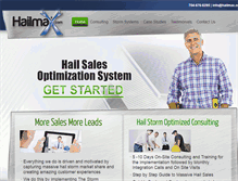 Tablet Screenshot of hailmax.com